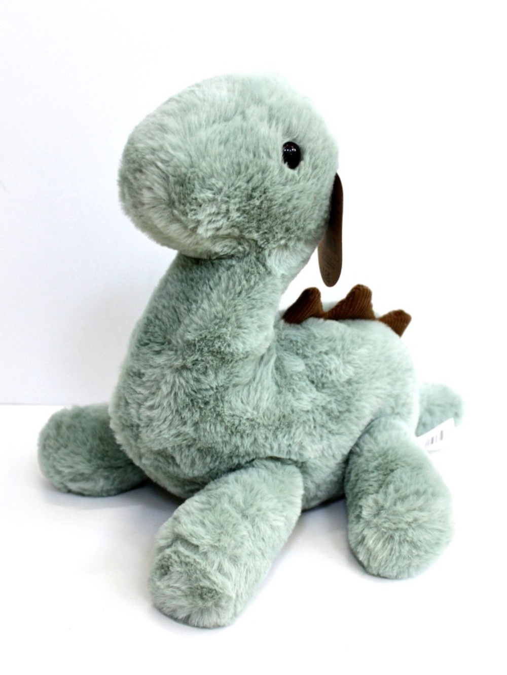 Linzy Toys Luxe Pals Green Dinosaur Dino Plush Stuffed Animal 11"